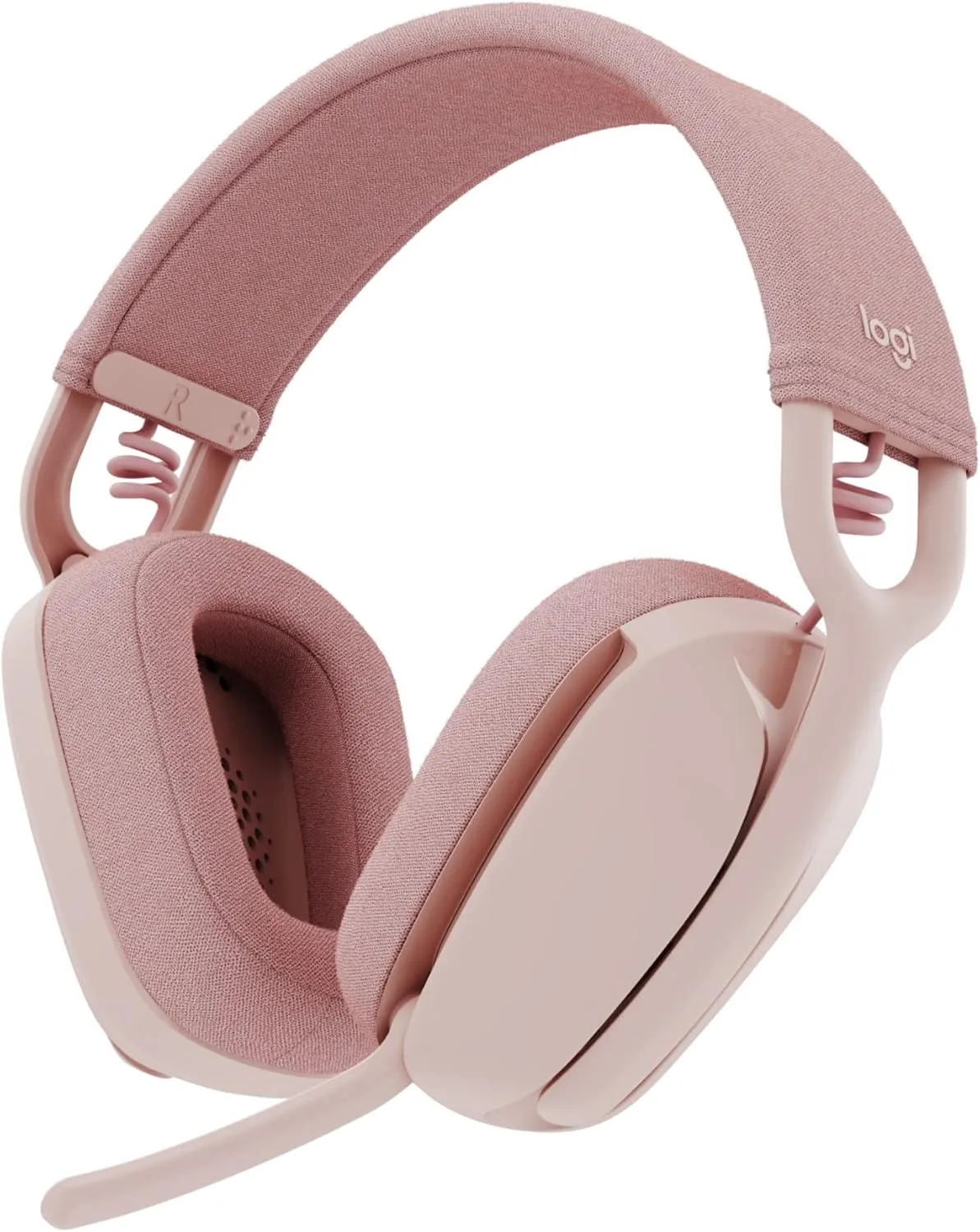 LOGITECH Zone Vibe 100 Wireless Over-Ear Headphones with Noise-Canceling Microphone