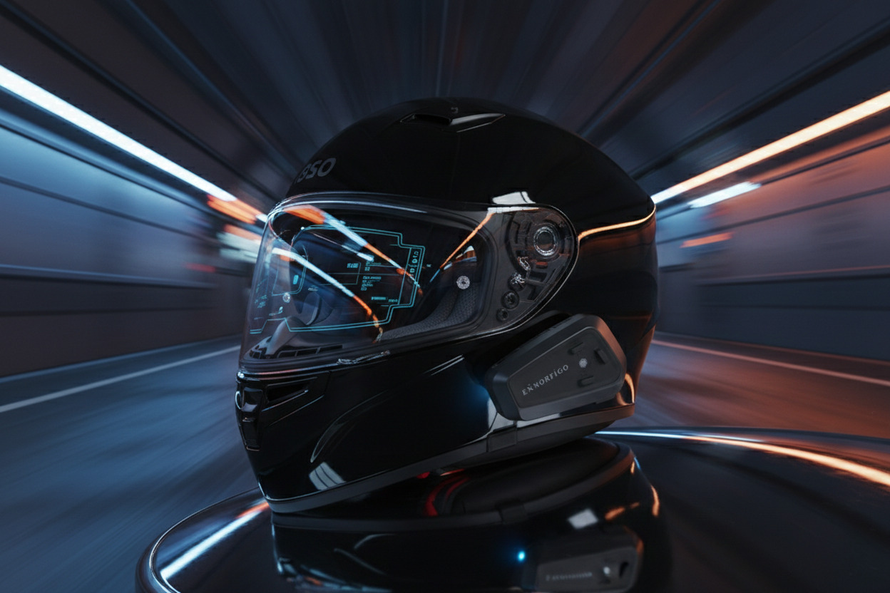 ENNORFIGO EF07 BLUETOOTH HEADSET BLACK