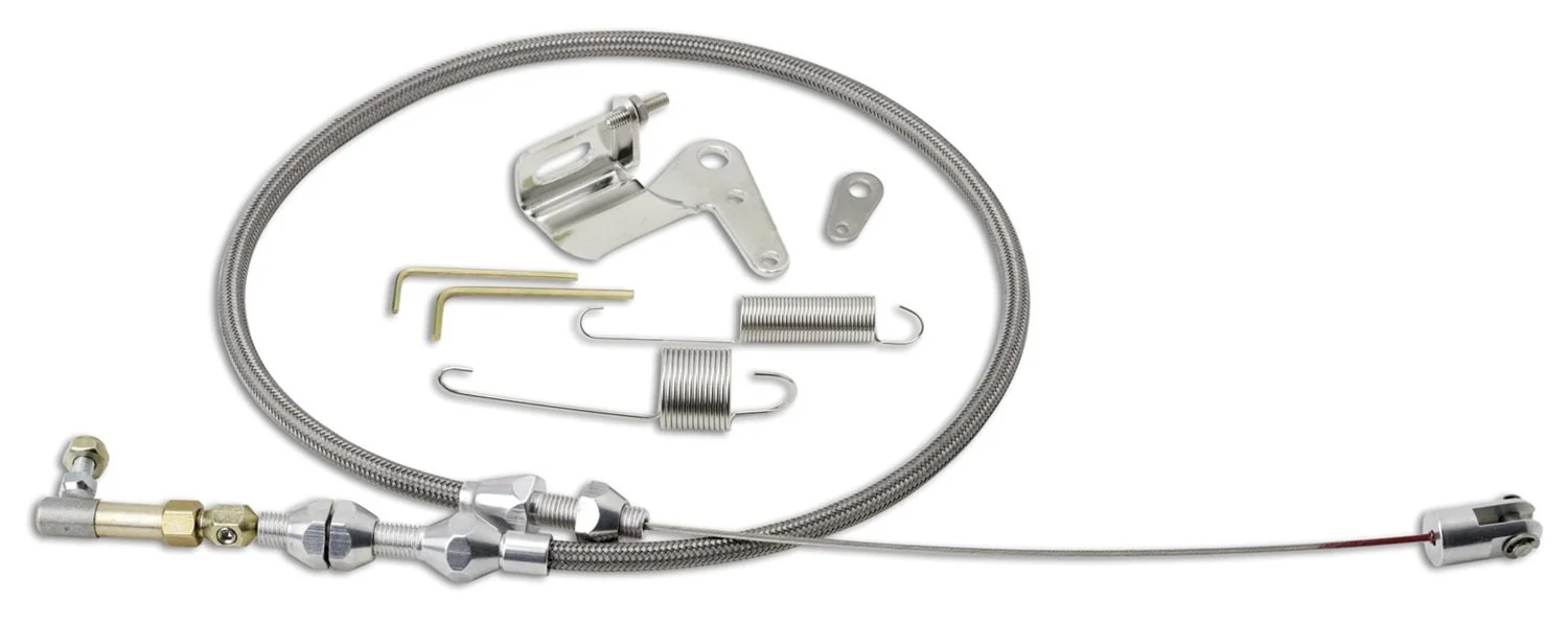 Lokar DP-1000HT Duo-Pak Hi-Tech Throttle Cable with SRK-4000