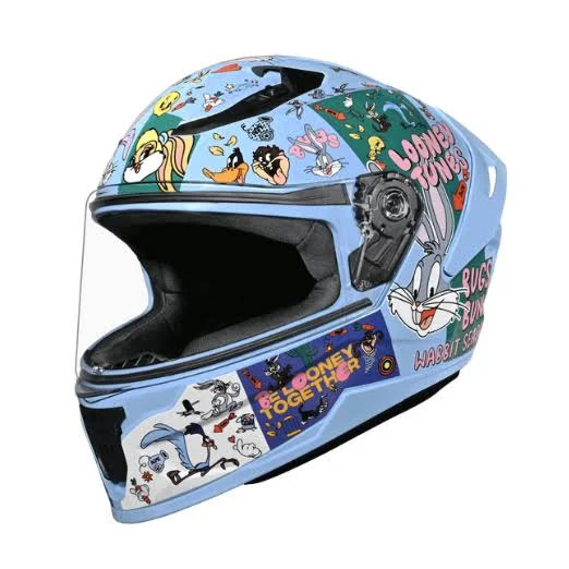STUDDS RAIDER YOUTH LOONEY TUNES EDITION BLUE PURPLE/GREEN C/V (XS) STUDDS RAIDER YOUTH LOONEY TUNES EDITION BLUE PURPLE/GREEN C/V (XS)