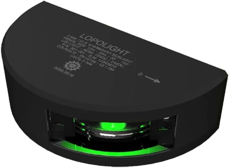 LOPOLIGHT Series 301 Navigation Light - 2NM Vertical Mount LED IP68