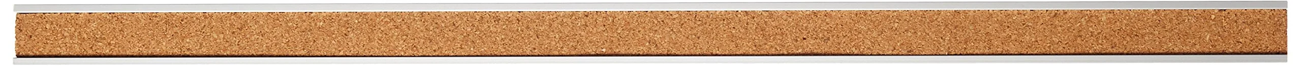 Lorell Cork Bulletin Bar, 18", Self-Sealing Strip, Aluminum (LLR49532)