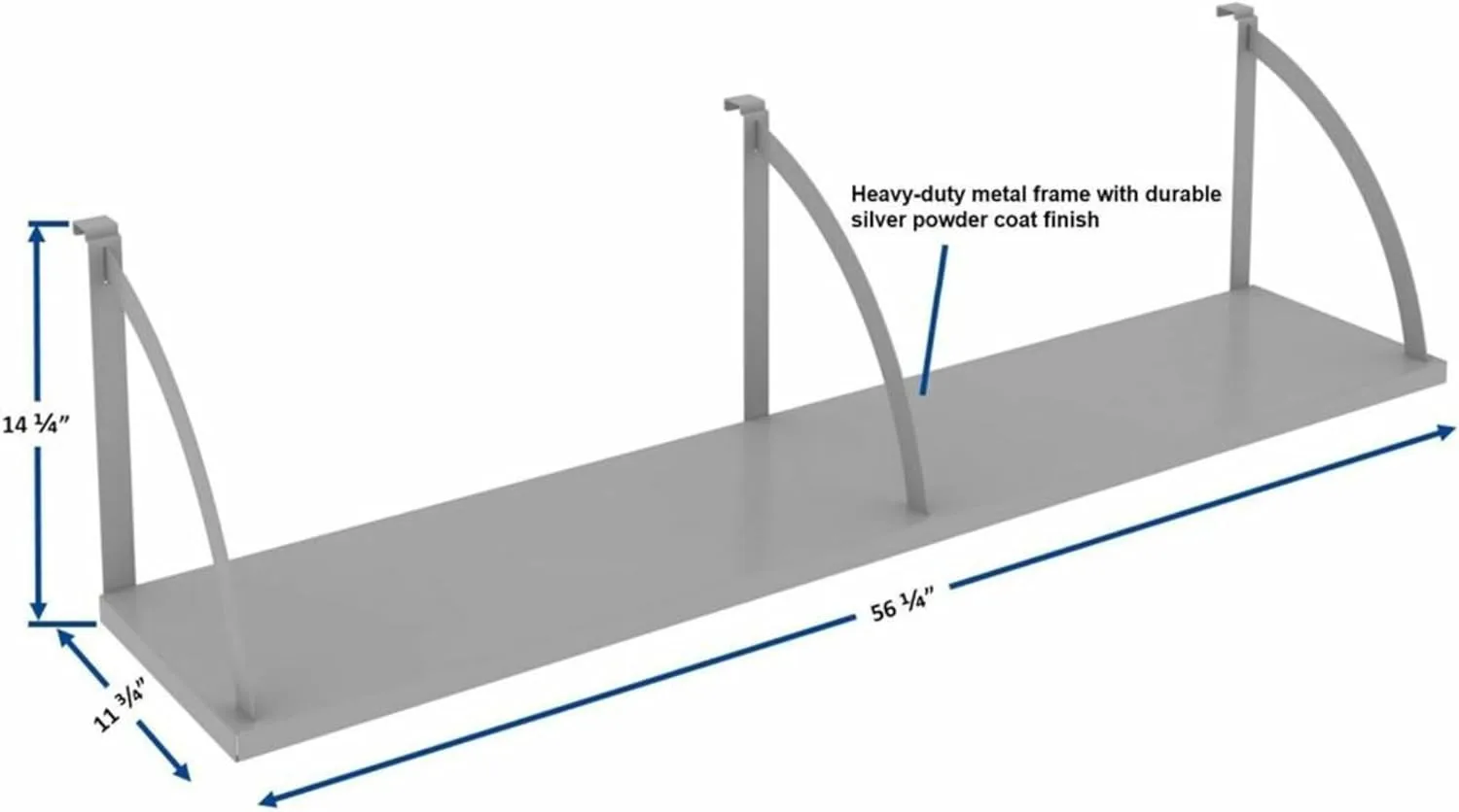 Lorell 60-Inch Panel Shelf