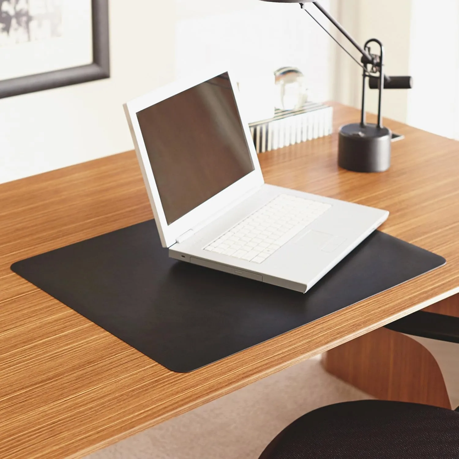 Lorell ESR124154 Bio-Based Black Desk Pad