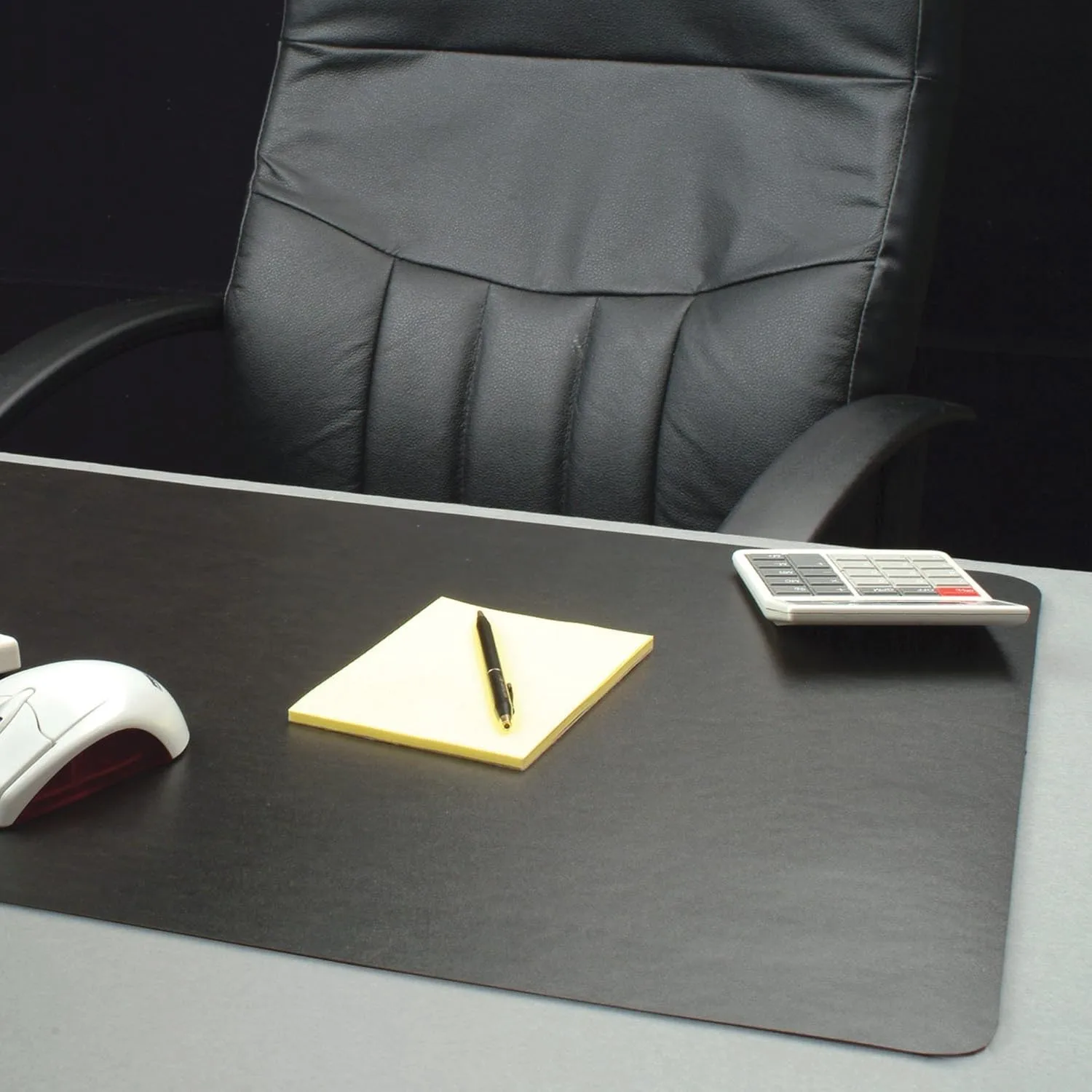 Lorell LLR39654 Bio-Based Black Desk Pad