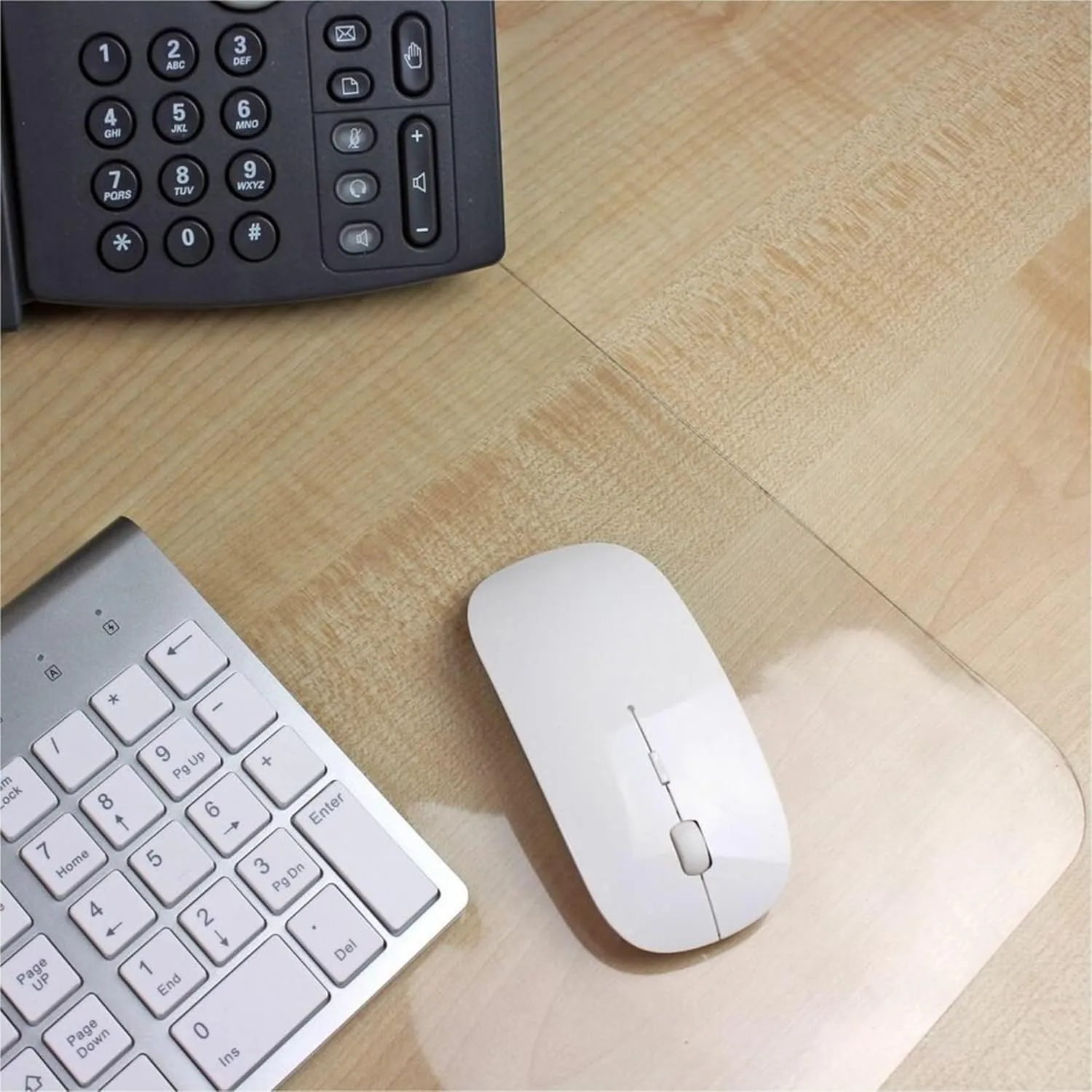 Lorell Desk Pad, 24 x 19 Inches, Clear