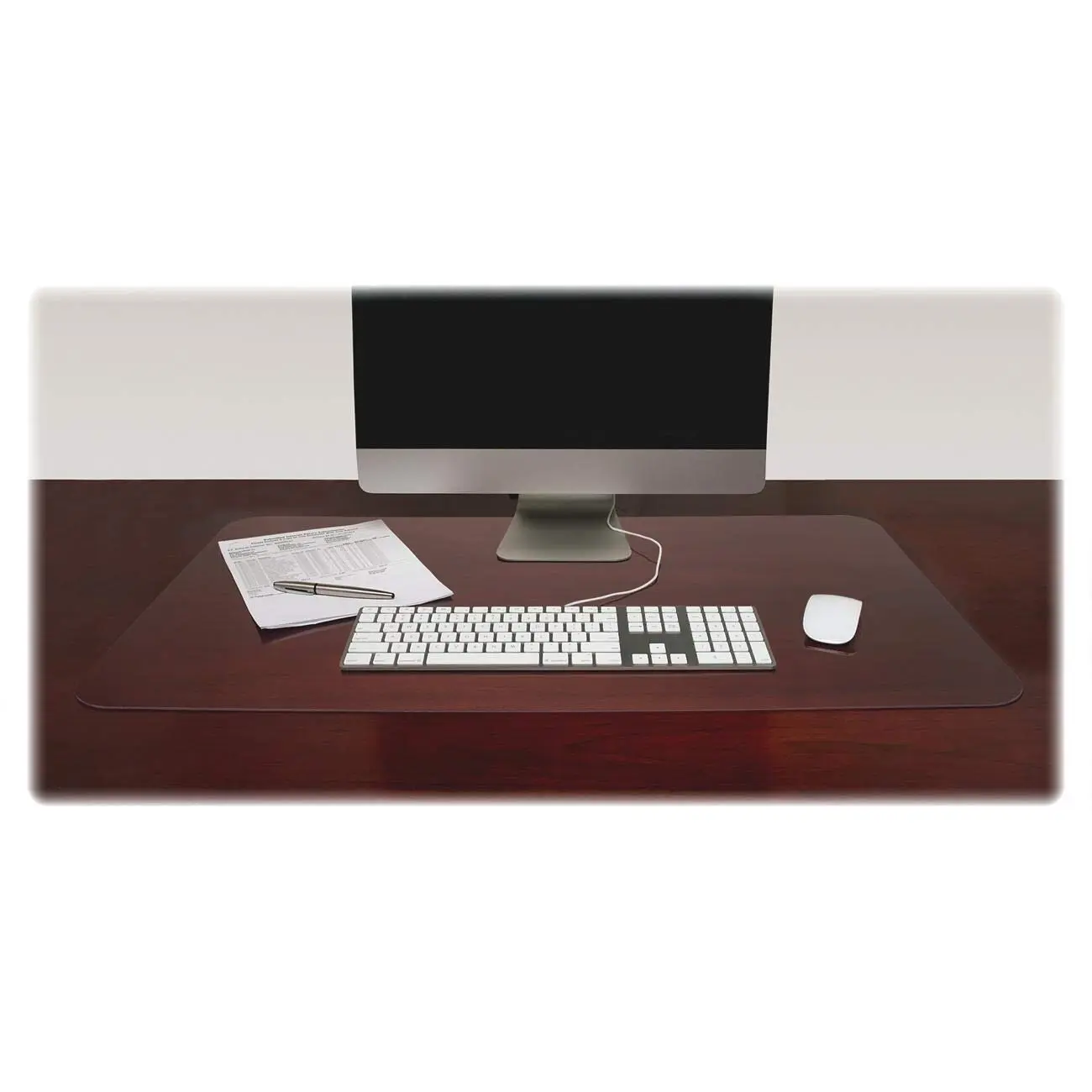 Lorell Desk Pad 20 x 36 Inches, Clear Rectangular