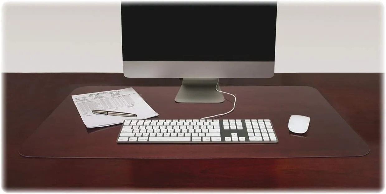Lorell Desk Pad 20 x 36 Inches, Clear Rectangular
