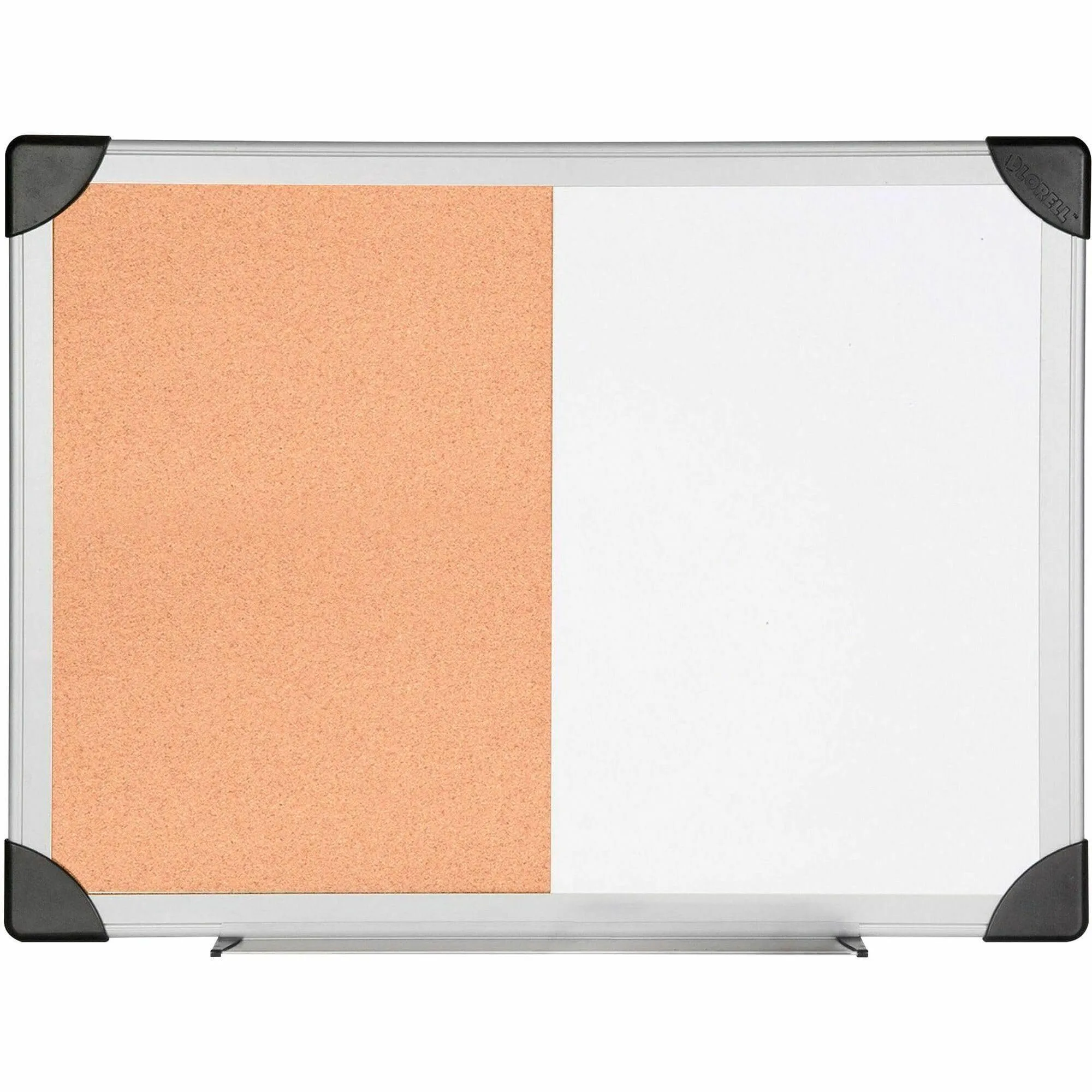 LORELL Combination Dry-Erase & Cork Board Aluminum Frame