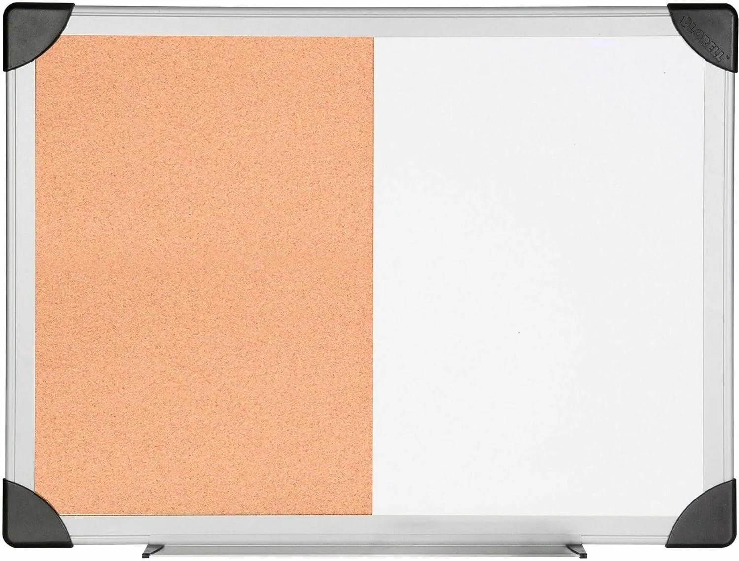 LORELL Combination Dry-Erase & Cork Board Aluminum Frame