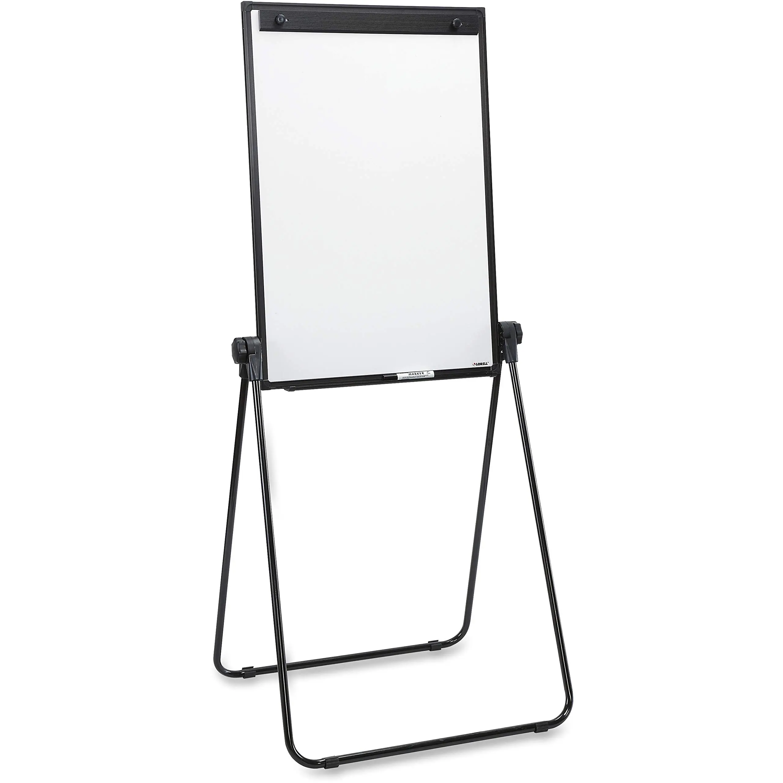 Lorell 2-sided Dry-Erase Easel with Flip-Chart Clip - 36 x 24 Inches