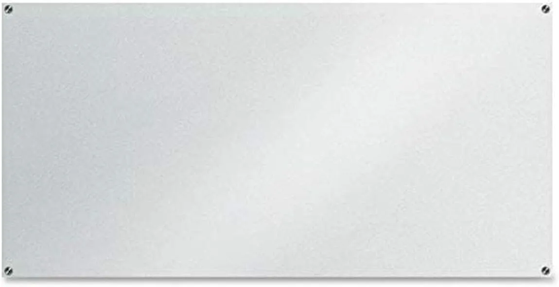 Lorell Glass Dry-Erase Board, Frost - Non-Magnetic