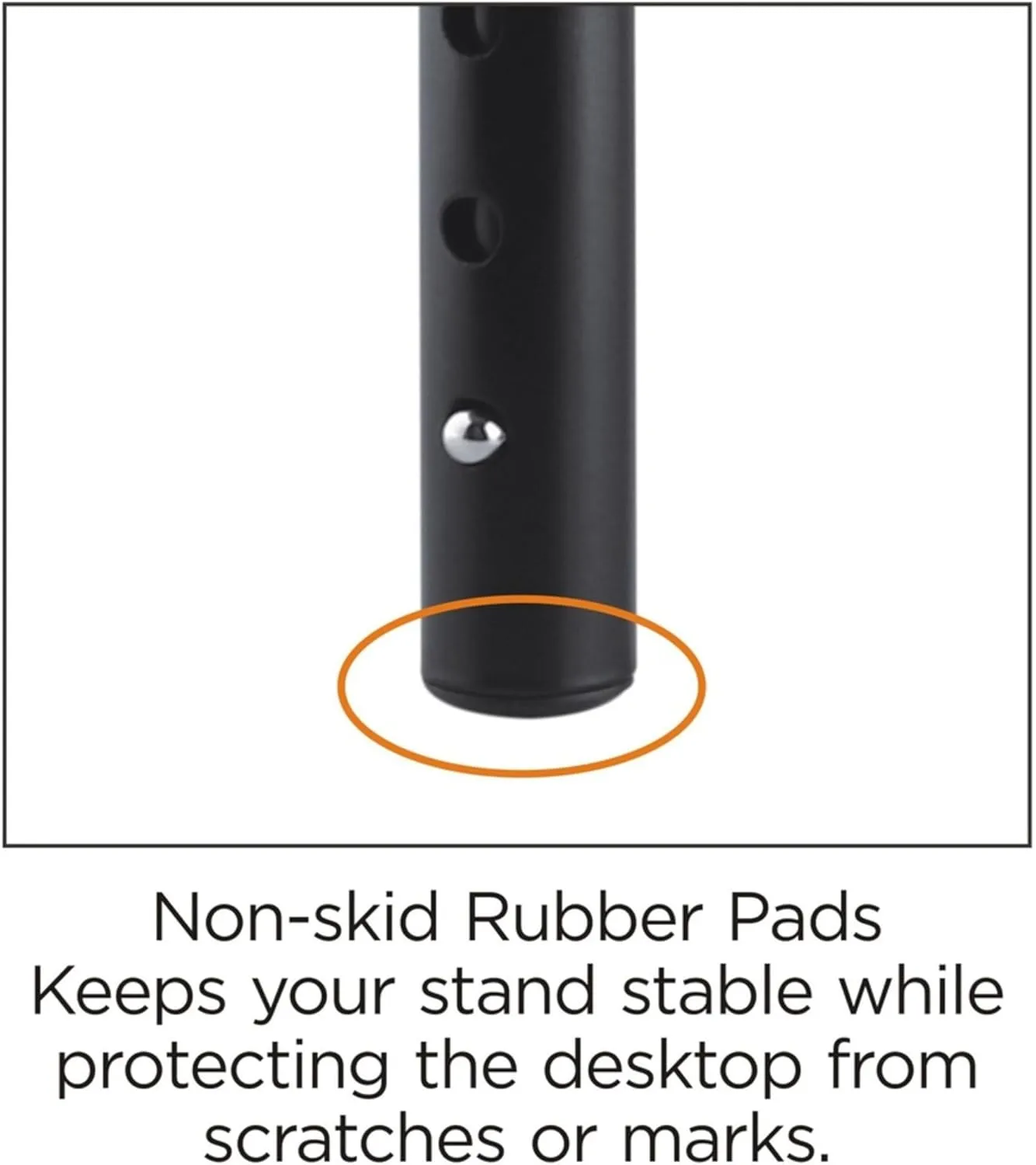 Lorell LLR18329 Monitor Height-Adjustable Steel Desktop Stand