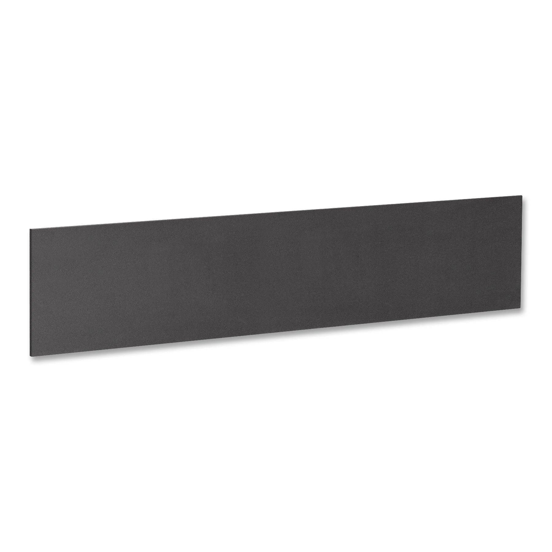 Lorell Essentials Series Hutch Tackboard, Unframed, Black