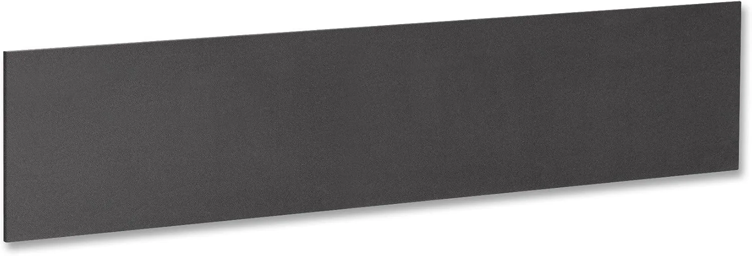 Lorell Essentials Series Hutch Tackboard, Unframed, Black