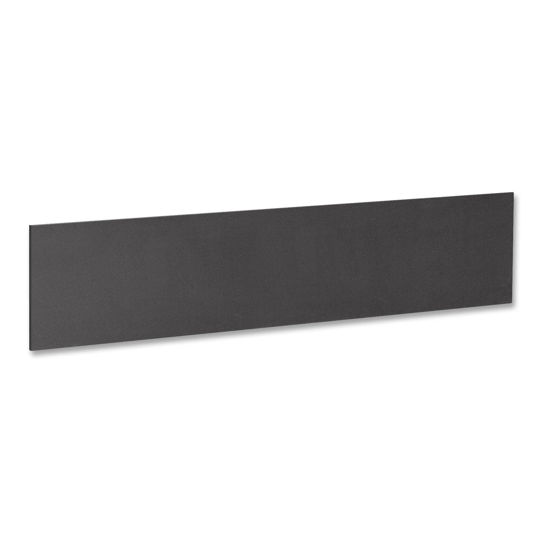 Lorell Essentials Series Hutch Tackboard, Unframed, Black