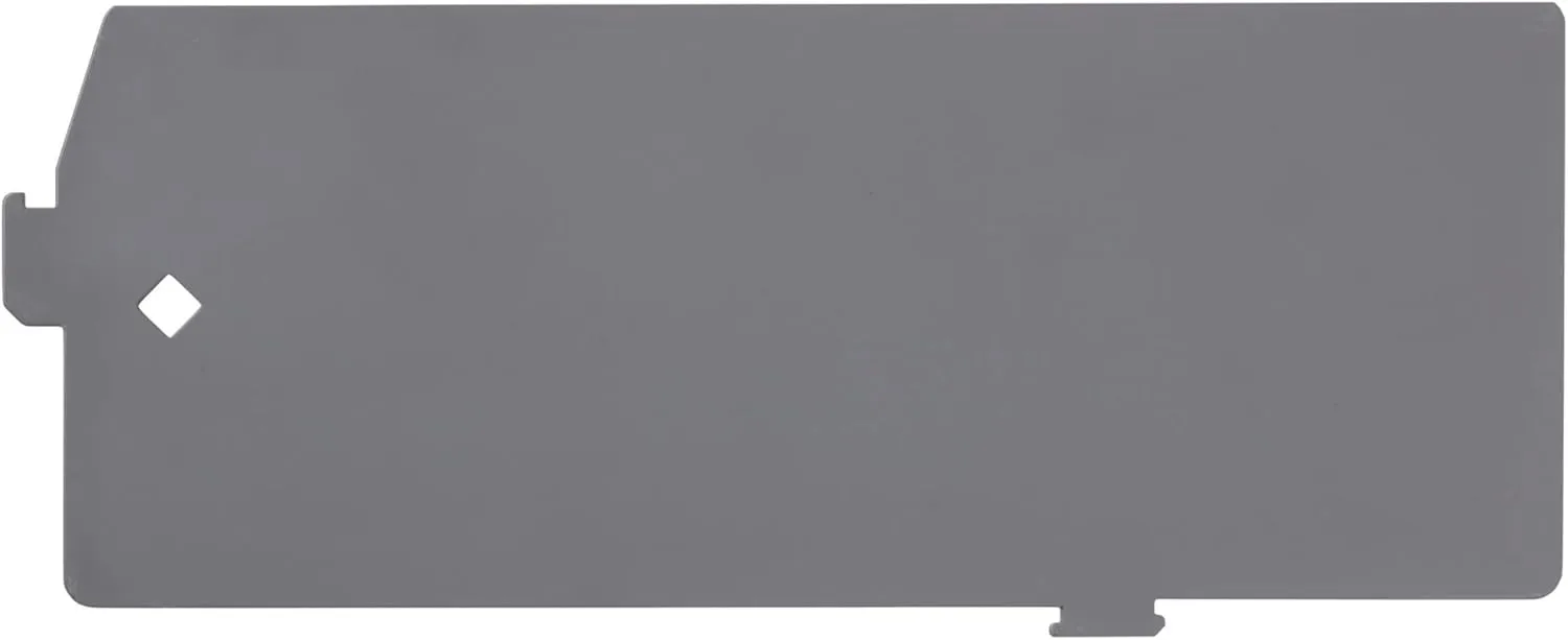 Lorell Lateral File Divider Kit, 12.4" x 5", Platinum Gray (LLR60564), 10 Count