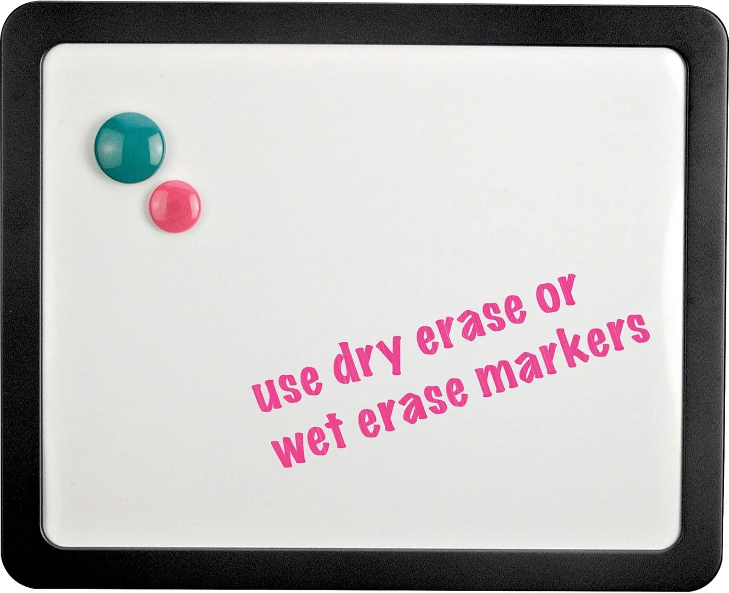Lorell Magnetic Dry-Erase Board, 1"x15-7/8"x12-7/8", Black (LLR80664)