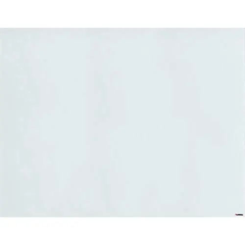Lorell Magnetic Unframed Glass Dry-Erase Whiteboard, 46in x 36in