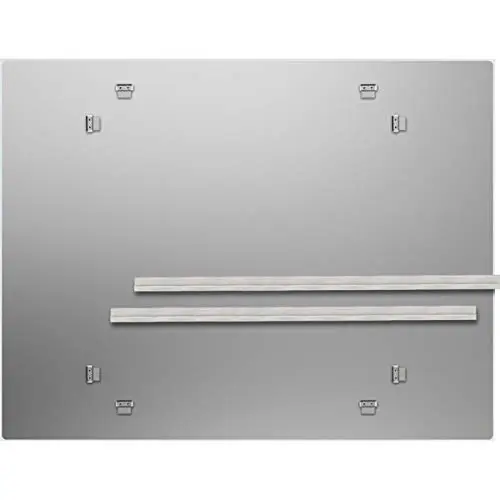 Lorell Magnetic Unframed Glass Dry-Erase Whiteboard, 46in x 36in