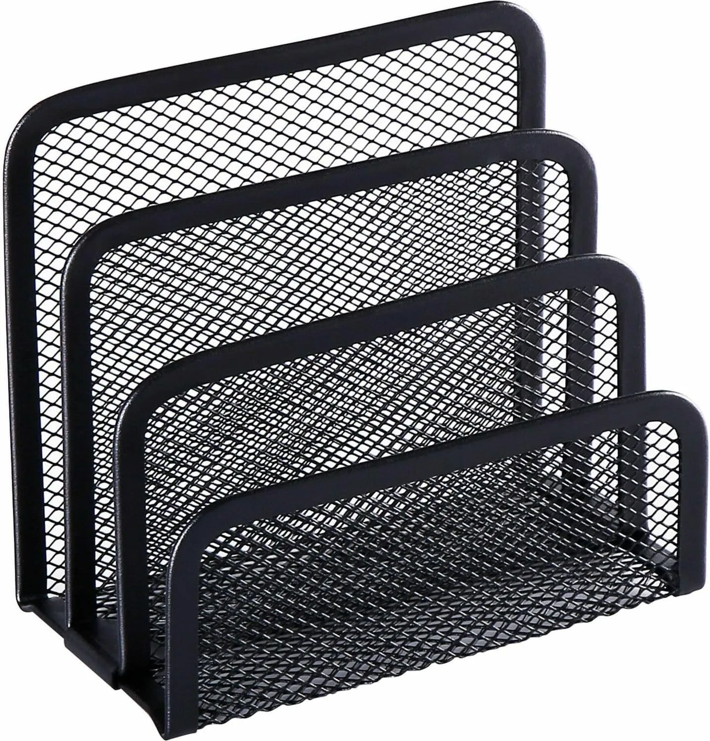 Lorell Mesh Vertical Desktop File Sorter 5.6" x 5.3" Each