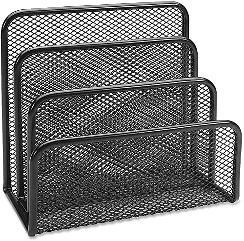 Lorell Mesh Vertical Desktop File Sorter 5.6" x 5.3" Each
