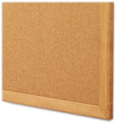 Lorell Oak Wood Frame Cork Board