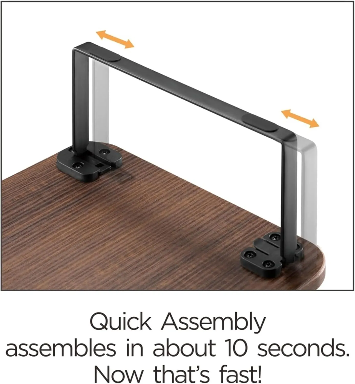Lorell Quick-Install Monitor Laptop Riser