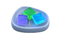 Lot de 3 petits savons aux huiles essentielles Lot de 3 petits savons aux huiles essentielles