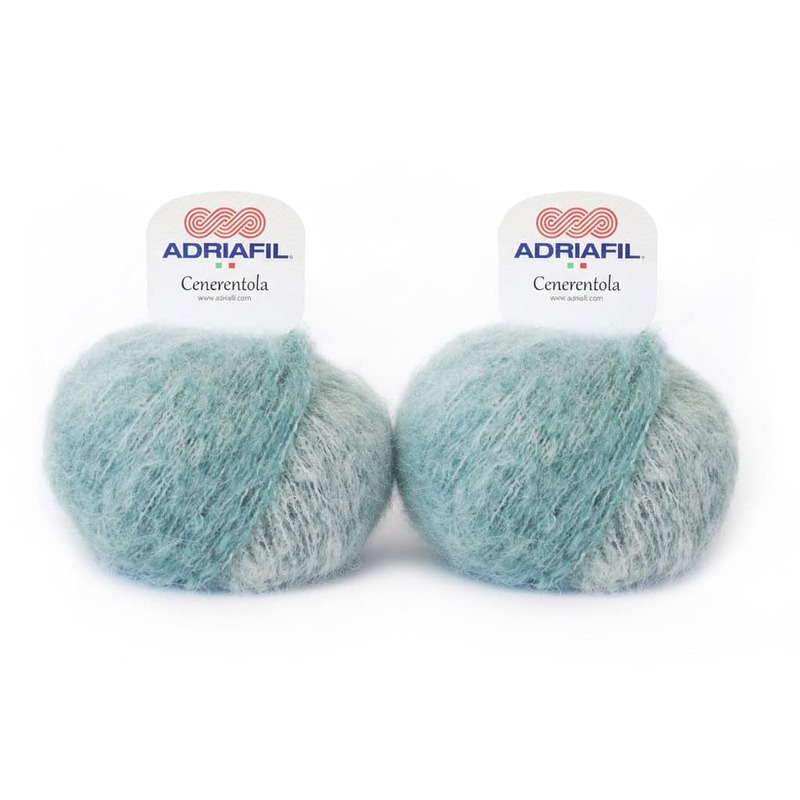 Lotto 2 gomitoli Adriafil Cenerentola misto Alpaca e Cotone Lotto 2 gomitoli Adriafil Cenerentola misto Alpaca e Cotone