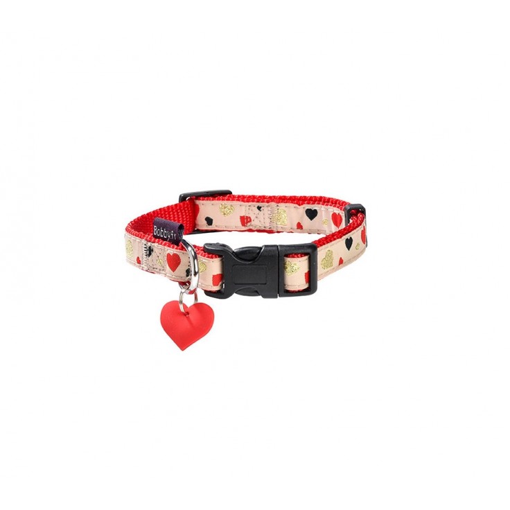 BOBBY LOVELY COLLAR - RED / XS BOBBY LOVELY COLLAR - RED / XS