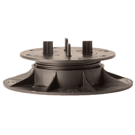 BISON Low Height Adjustable Pedestal