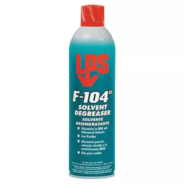 LPS 428-04920 F-104° Fast Dry Solvent/Degreasers, 15 fl. oz. Aerosol Can