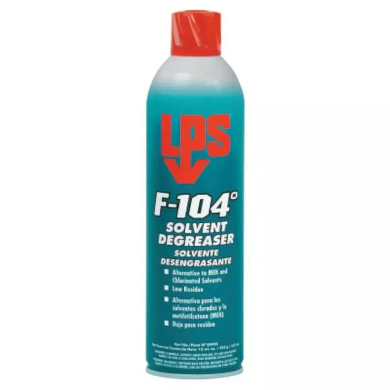 LPS 428-04920 F-104° Fast Dry Solvent/Degreasers, 15 fl. oz. Aerosol Can