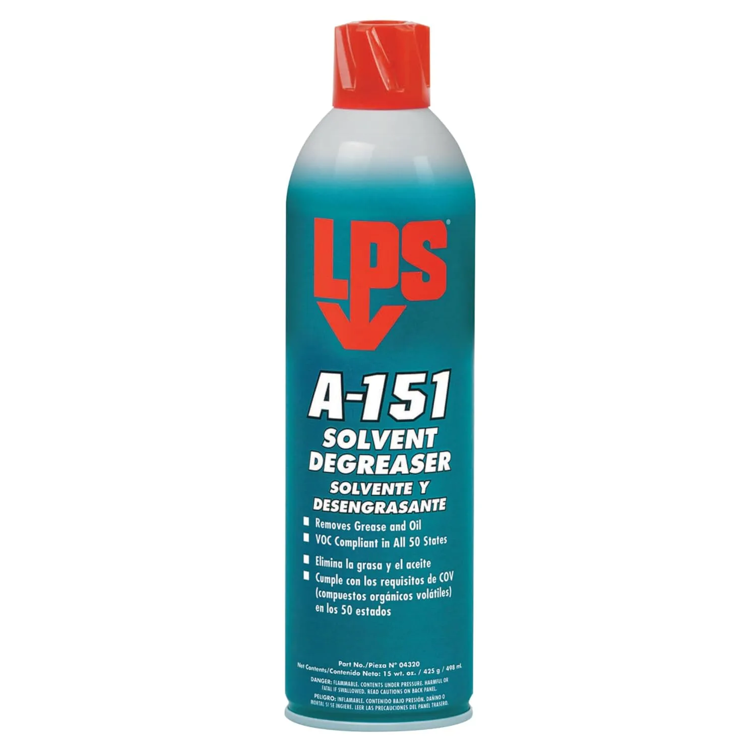 LPS A-151 Solvent/Degreaser, 15 oz Aerosol Can