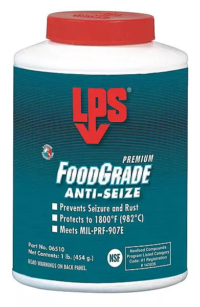 LPS Anti-Seize Lubricant: 1 lb Brush Top