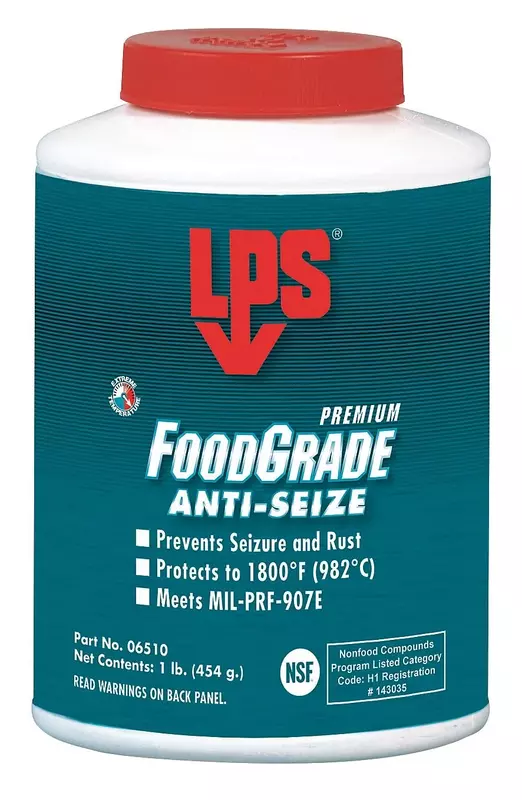 LPS Anti-Seize Lubricant: 1 lb Brush Top