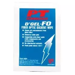 D'GEL FO CABLE CLEANER144 WIPES PER CS