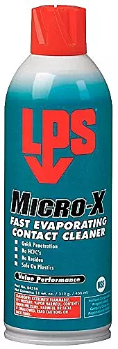 LPS 428-04516 Micro-X Fast Evaporating Contact Cleaners, 11 fl. oz. Aerosol Can (Pack of 12)