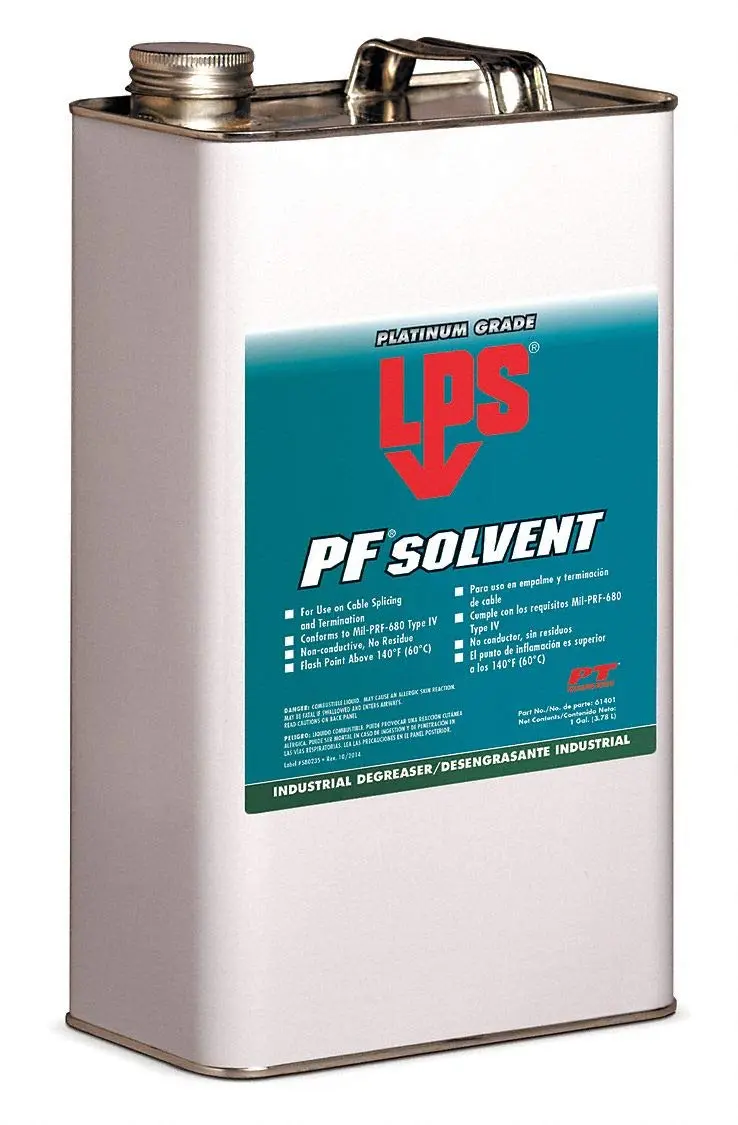 LPS PF Solvent - Liquid 1 gal Can - 61401 [PRICE is per BOTTLE]