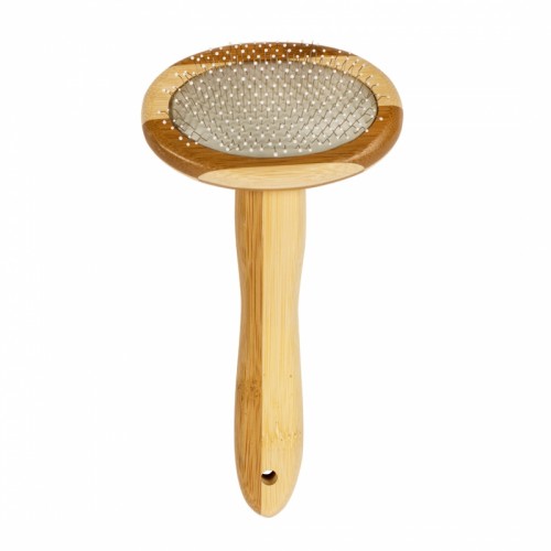 DUVO BAMBOO SLICKER BRUSH-M (18X10CM):(158005) DUVO BAMBOO SLICKER BRUSH-M (18X10CM):(158005)