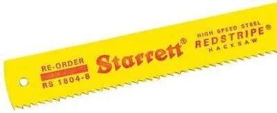 Starrett Redstripe HSS Power Hacksaw Blade RA 1806-8 681-40071