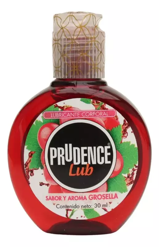 Prudence Lub Lubricante Comestible Base Agua 30 ml Sabor Grosella