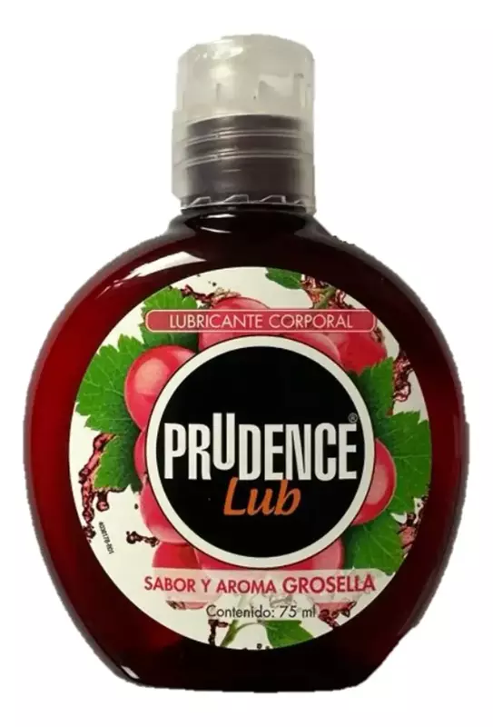 Prudence Lub Lubricante Base Agua 75 ml Sabor Grosella