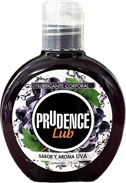 Prudence Lub Lubricante Base Agua 75 ml Sabor Uva