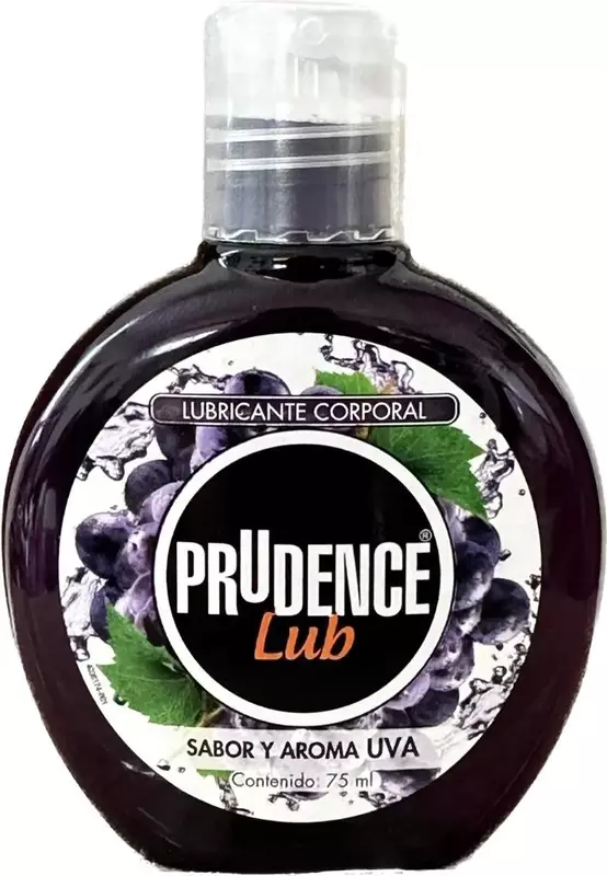 Prudence Lub Lubricante Base Agua 75 ml Sabor Uva
