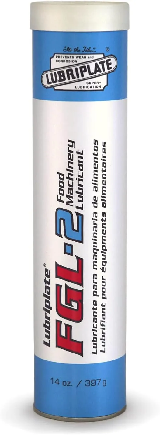 Lubriplate Multi-Purpose Food Grade Grease (Pack of 10), Aluminum Complex, NSF H1 Registered, 160 cSt, 1 lb