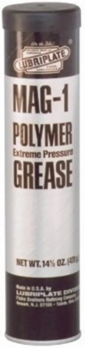 Lubriplate Lithium Polymer Grease, MAG-1 Off-White, ISO-9001 Registered Quality System, ISO-21469 Compliant, 23 cSt