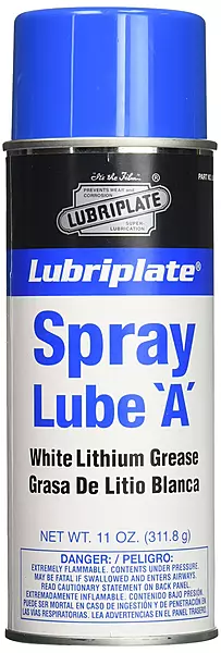 Lubriplate L0034-063 Spray Lube 'A' Multipurpose White Lithium Grease, 11 oz.