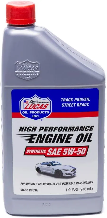 Lucas Oil Synthetic High Mileage Motor Oil